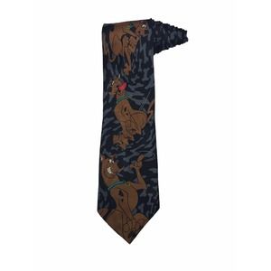 Cartoon Network Hanna Barbera Scooby Doo Vintage Novelty Tie